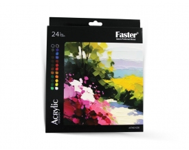 │AC-F-2412 │ ACRYLIC COLOUR 12ML 24 COLOURS