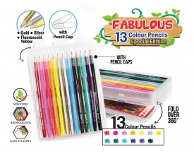 │CP-F-5013B│ FABULOUS COL. PENCILS 13L WITH PENCIL