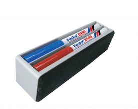 │WBE-F-SET2│MAGNETIC WHITEBOARD ERASER WITH 4 MARKERS 
