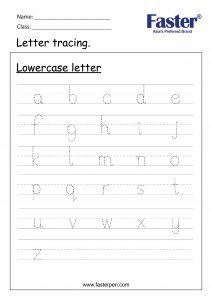 Letter Tracing