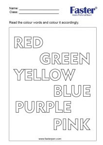 Colour Words