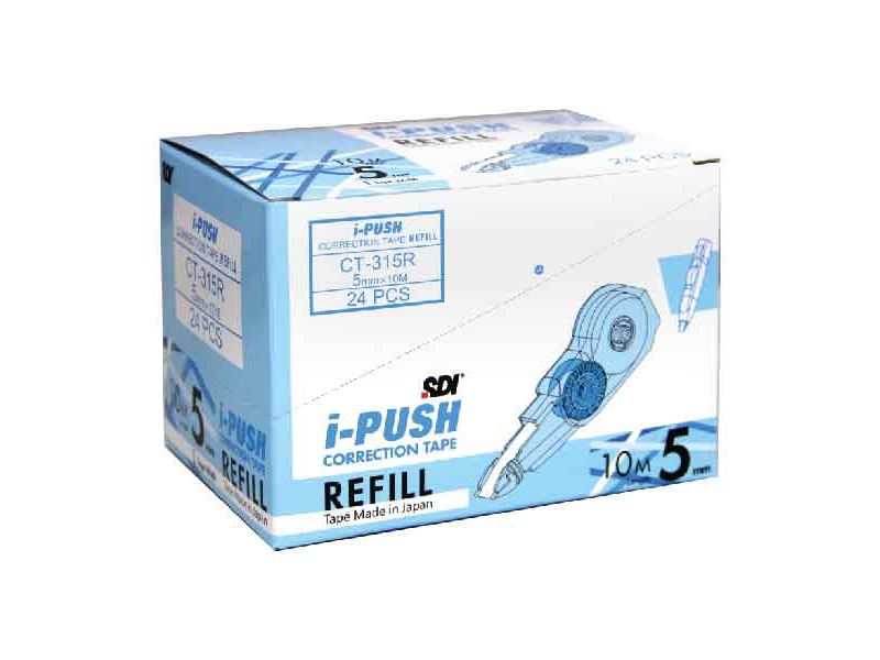 i-PUSH CORRECTION TAPE