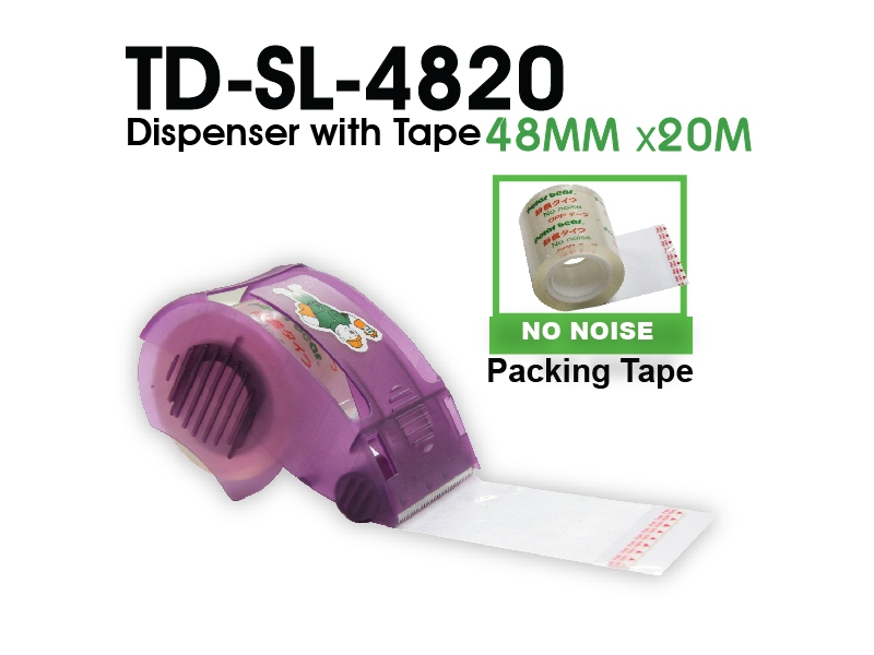 DISPENSER W/TAPE 48MM x 20M