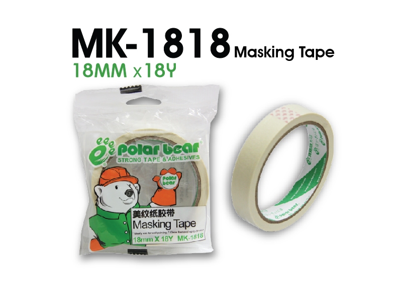 MASKING TAPE 18MM x 18Y