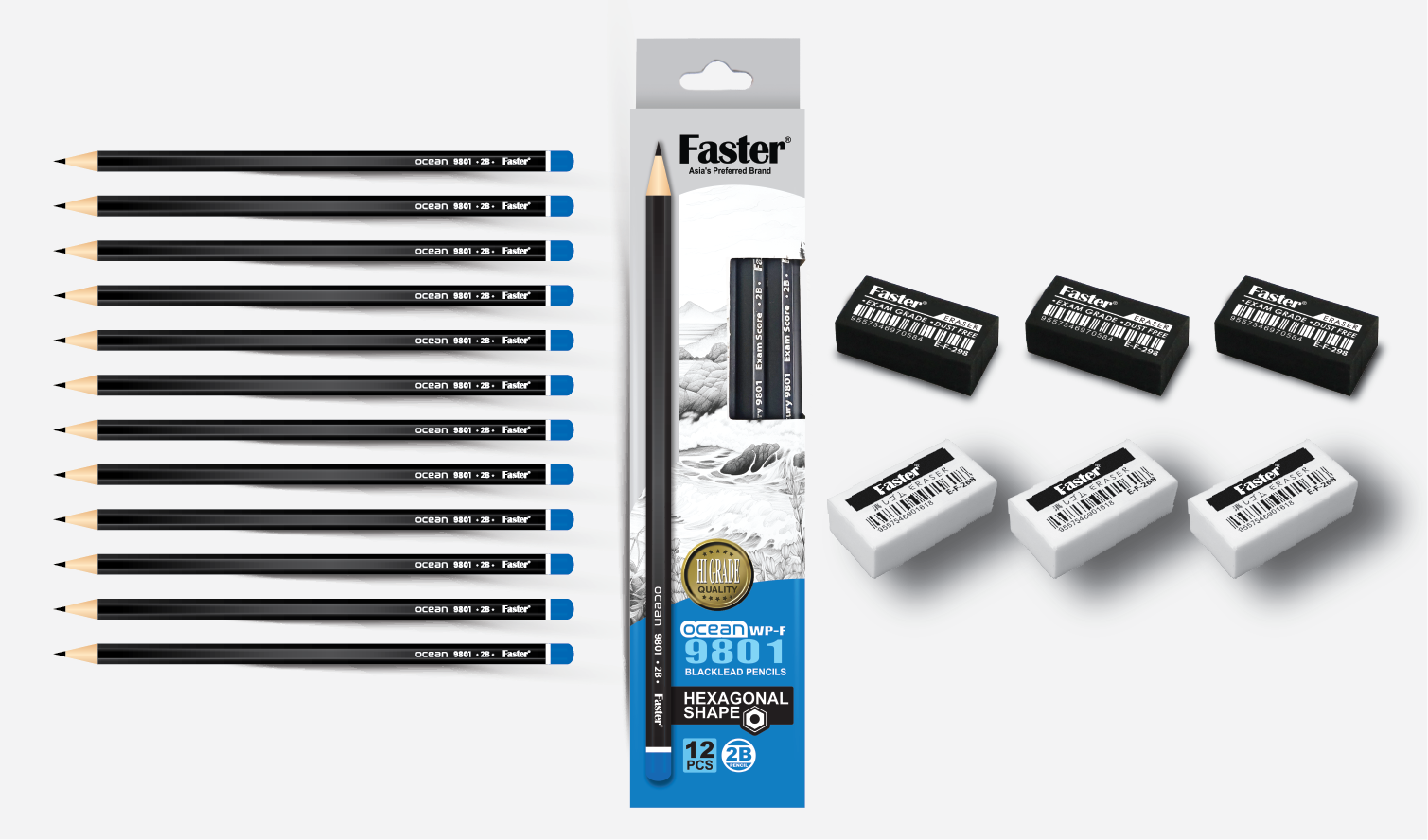 Pencil & Eraser